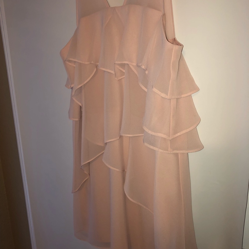 BCBGeneration Rose Smoke cocktail dress